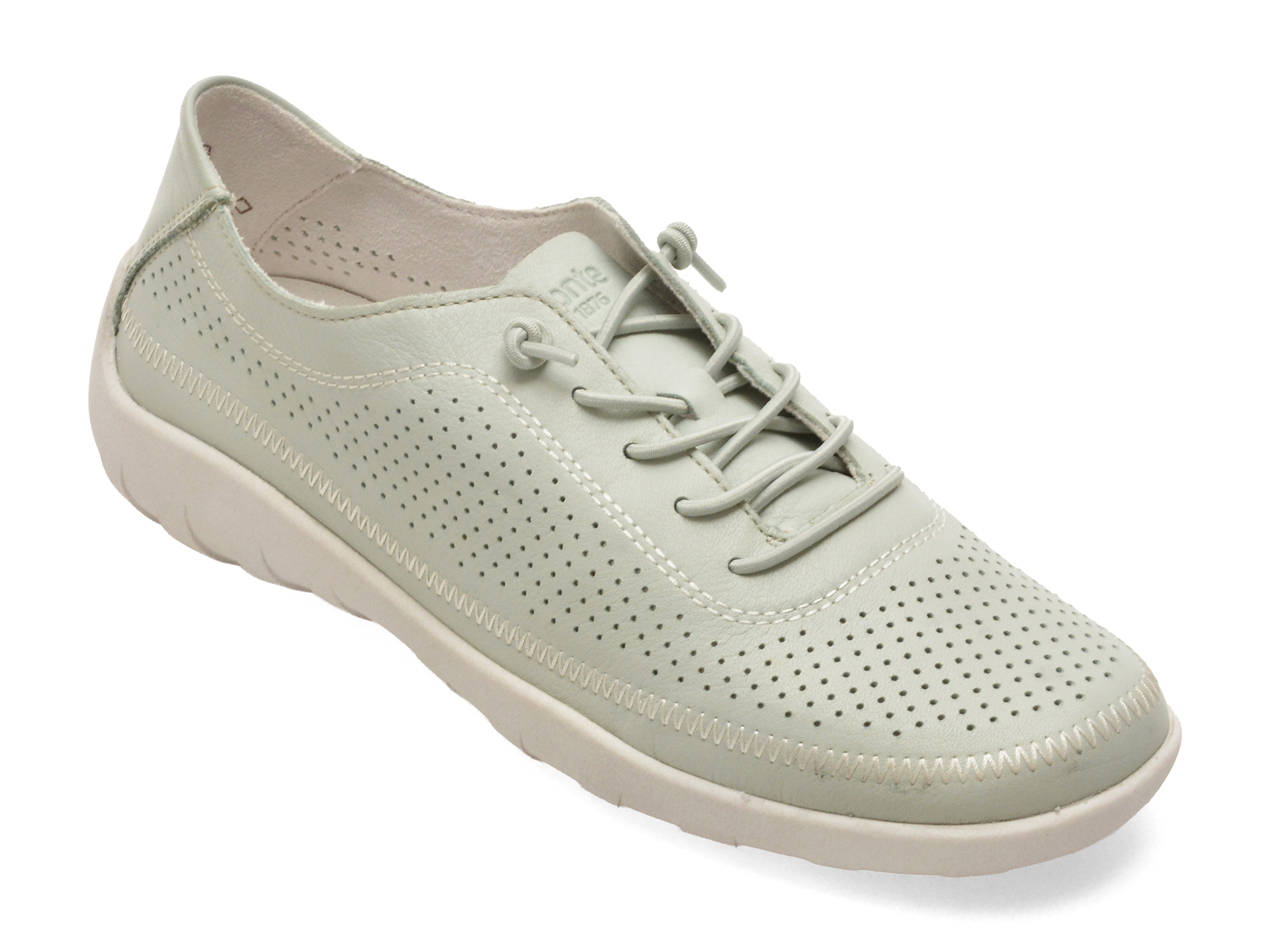 Pantofi sport REMONTE verzi, R3521, din piele naturala