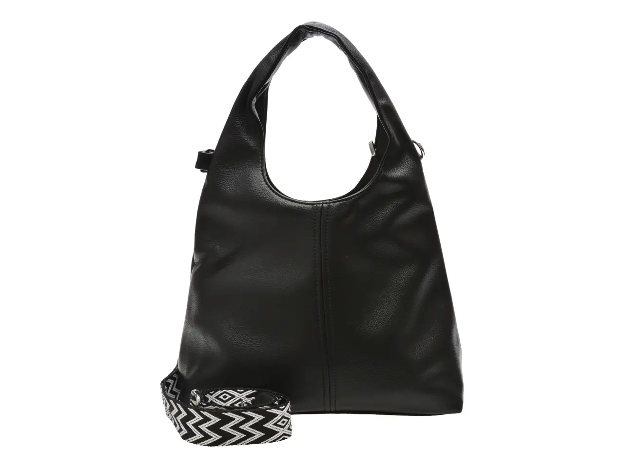Geanta FLAVIA PASSINI neagra, 8454, din piele ecologica