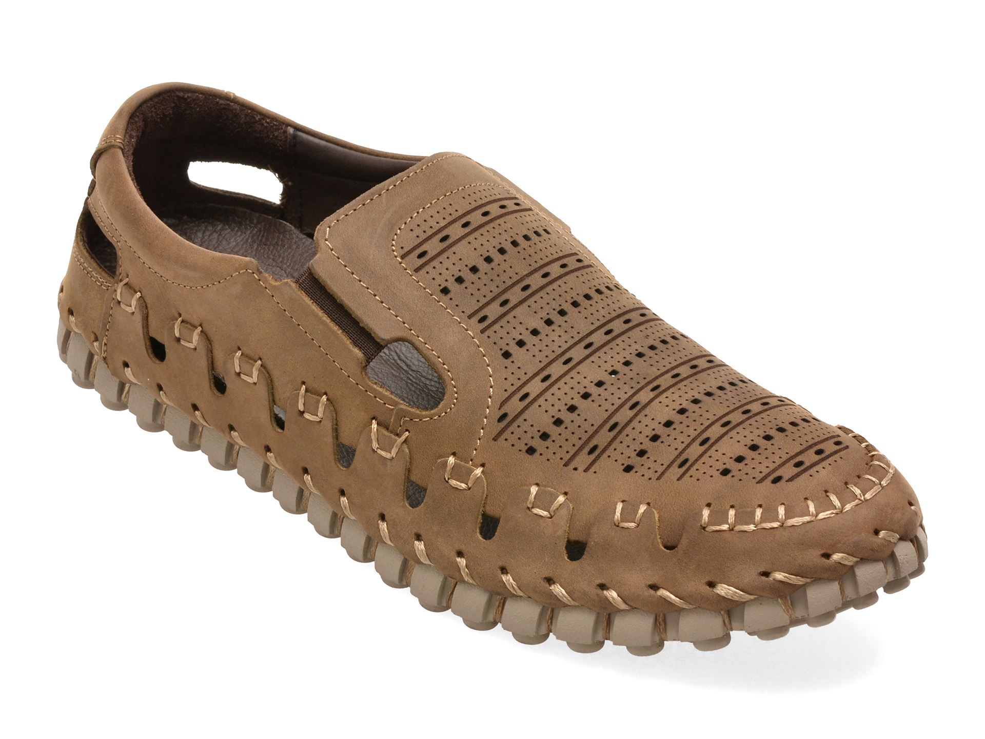 Pantofi GRYXX gri, 7117812, din piele naturala