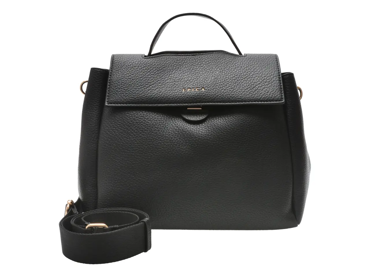 Geanta EPICA neagra, 243059, din piele ecologica