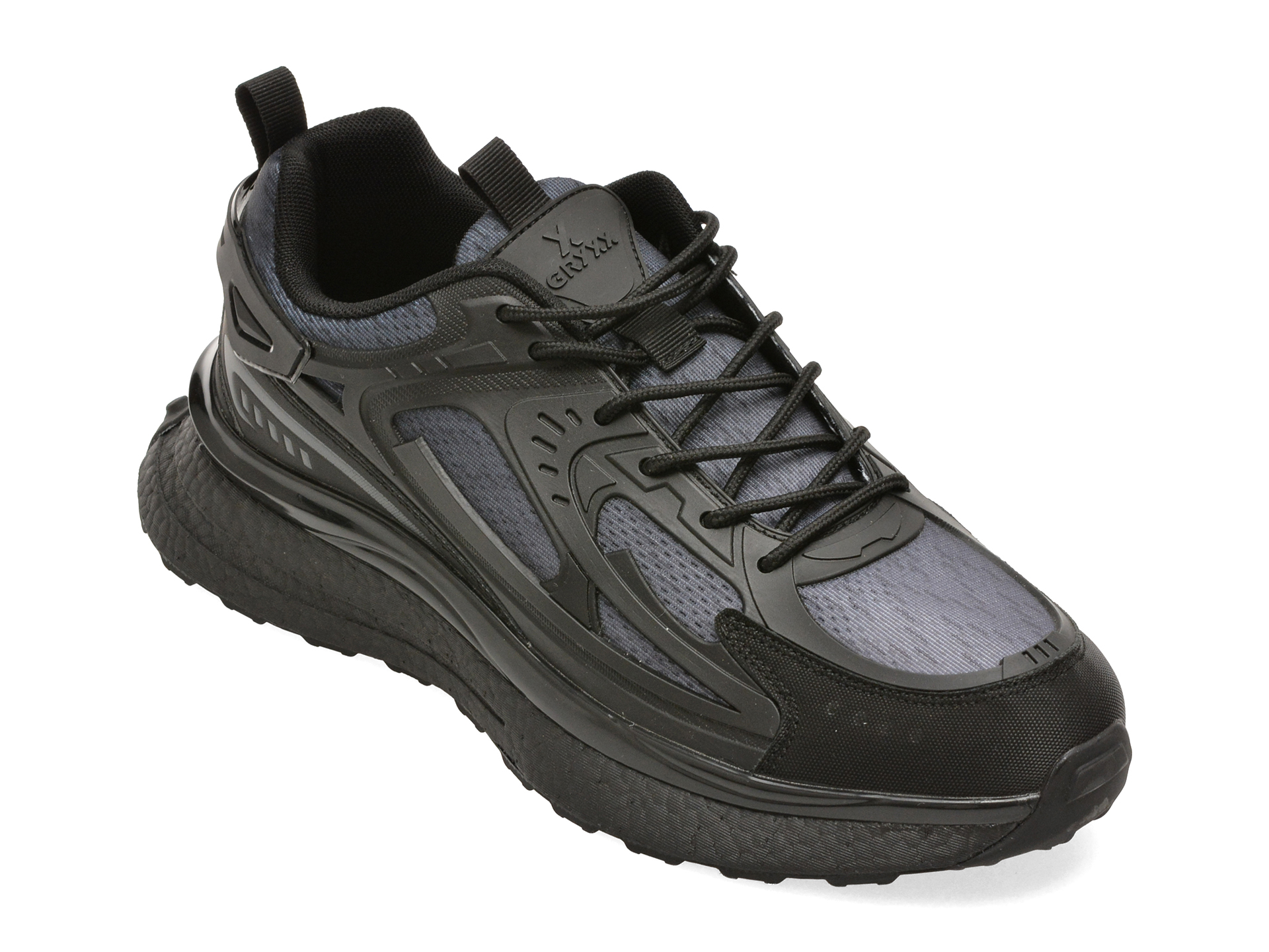 Pantofi sport GRYXX negri, 33398, din piele ecologica