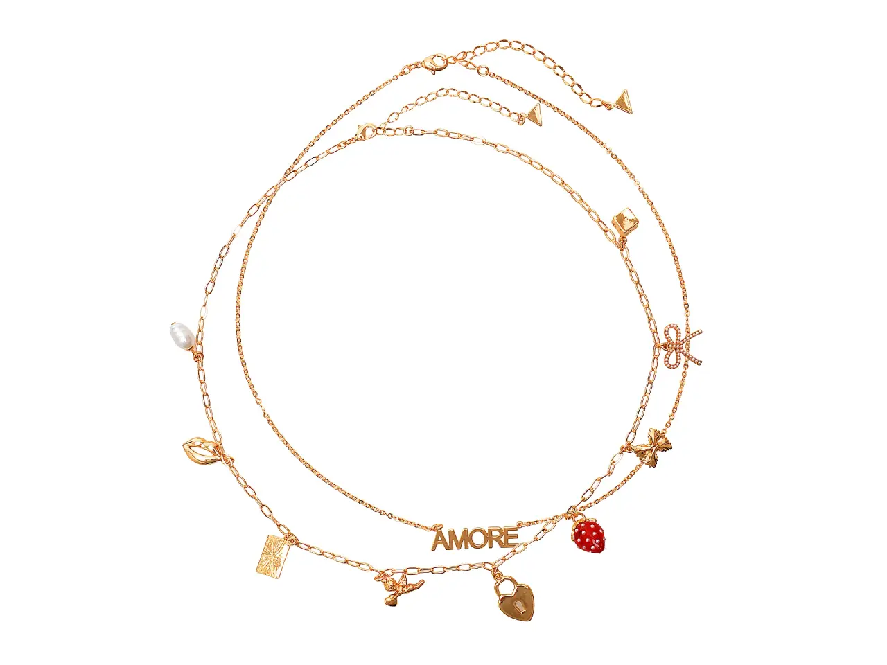 Colier ALDO auriu, LOVECHARMED 600, din metal