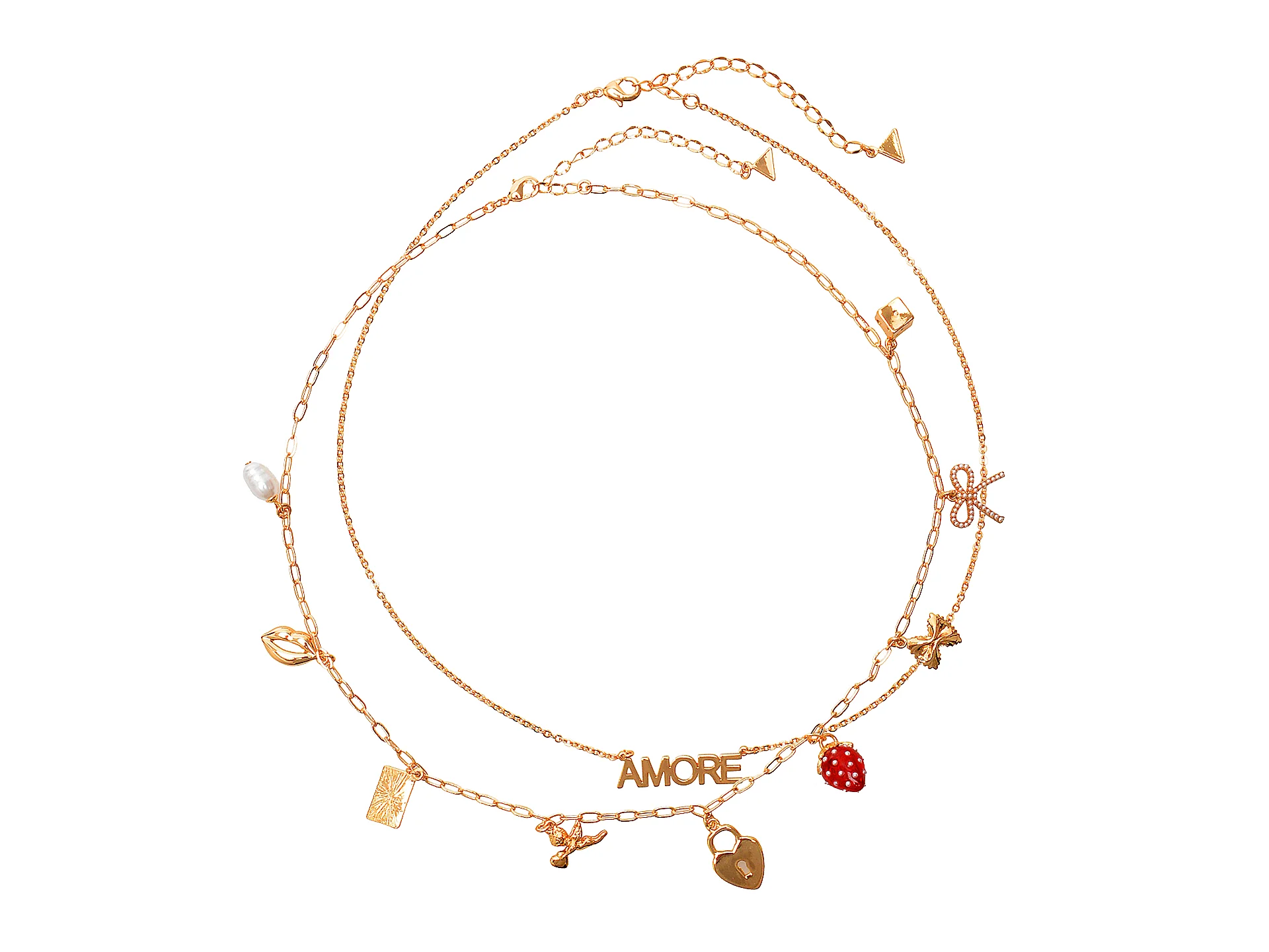 Colier ALDO auriu, LOVECHARMED 600, din metal