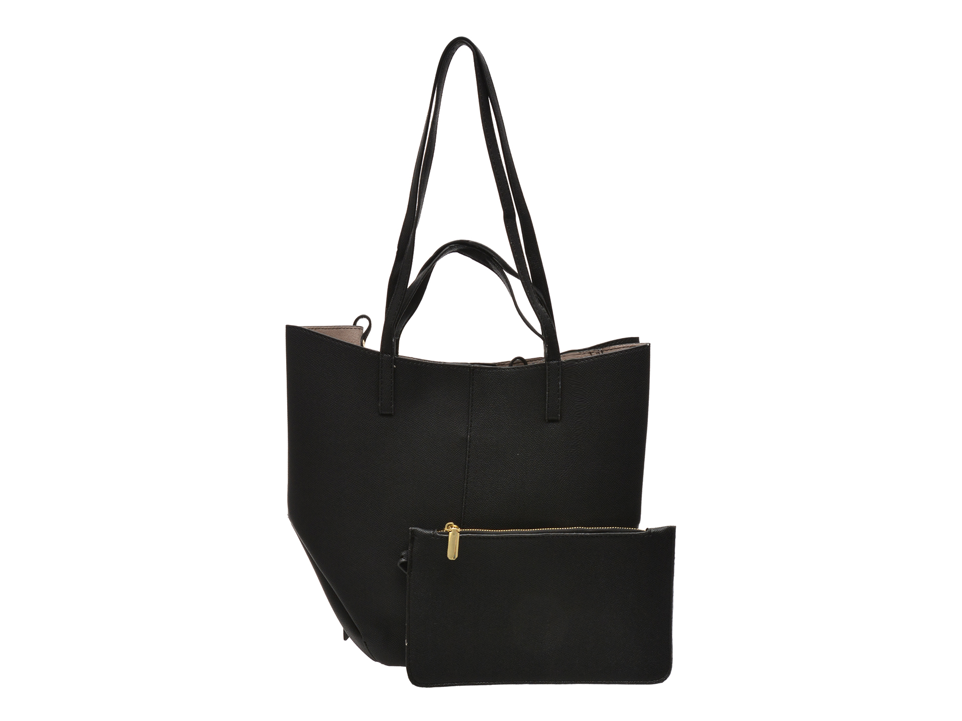 Geanta FLAVIA PASSINI neagra, 61638, din piele ecologica