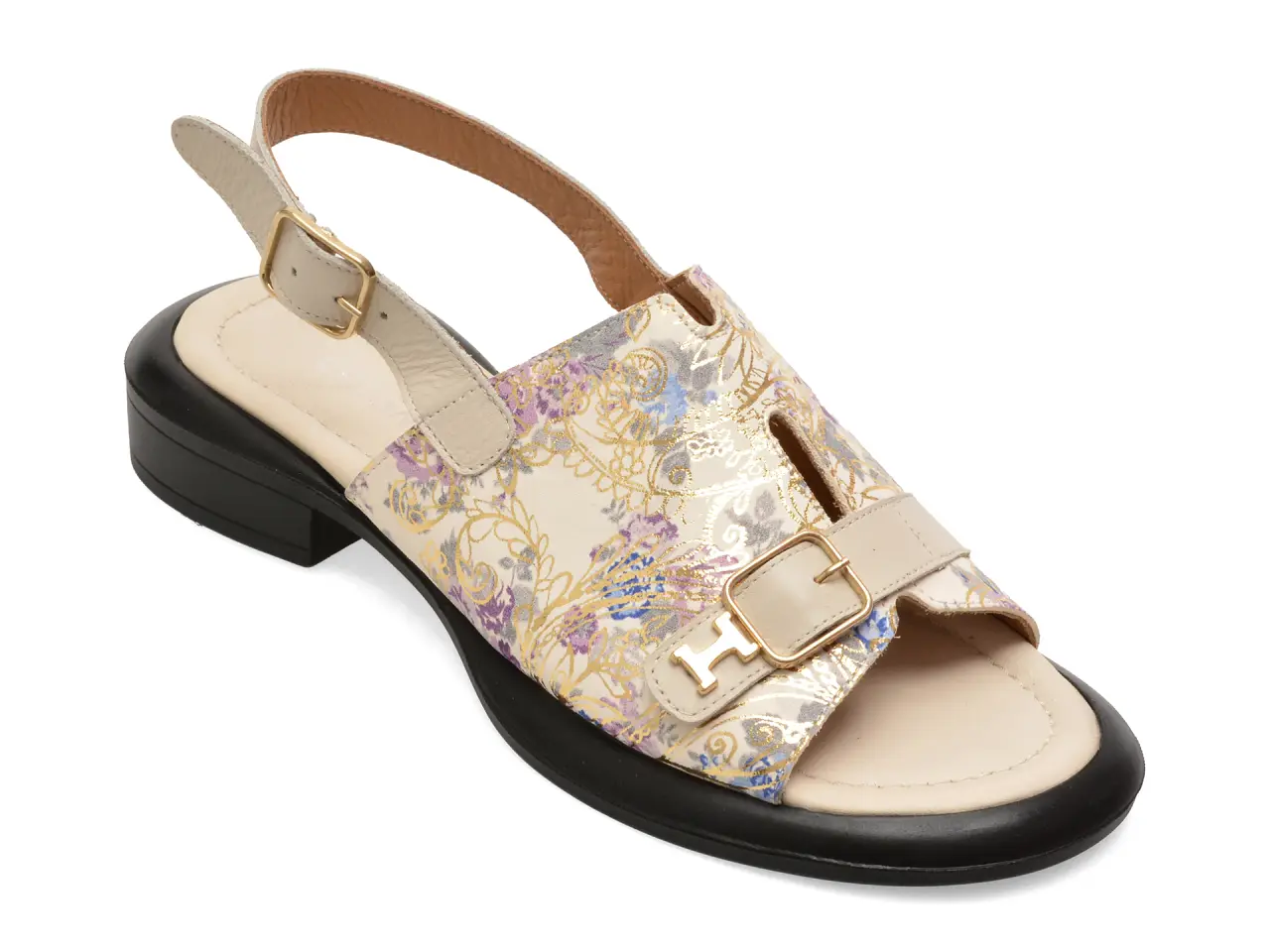 Sandale ERISMA multicolor, 1951951, din piele naturala