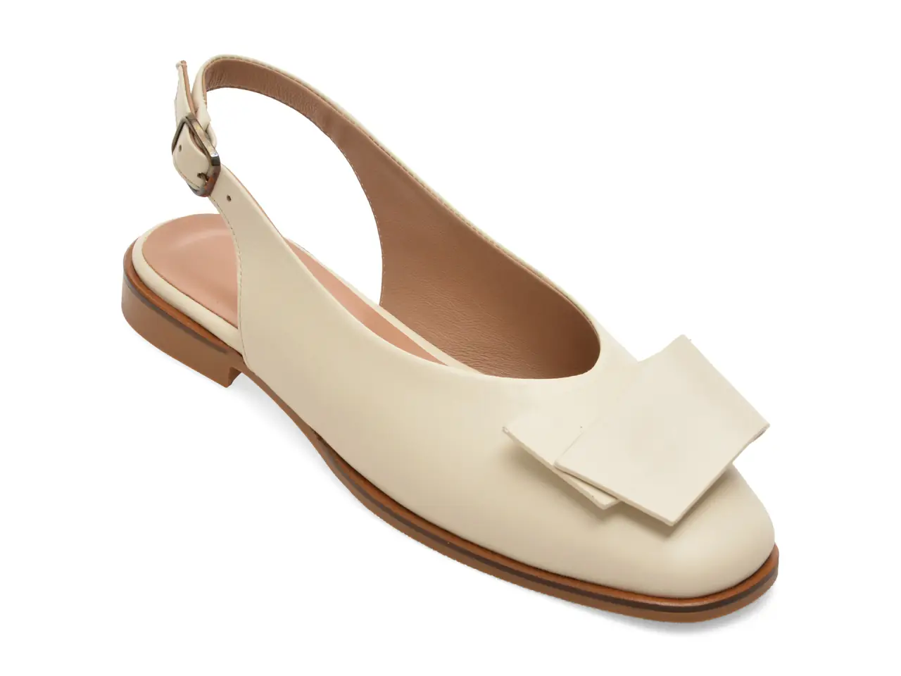 Pantofi eleganti GOLD DEER bej, 420923, din piele naturala