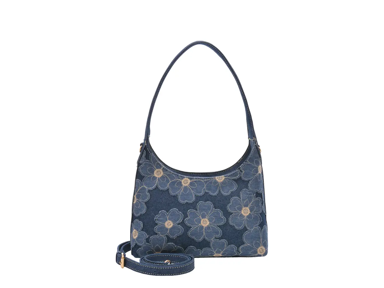 Geanta CALL IT SPRING albastra, MELLIE 407, din material textil