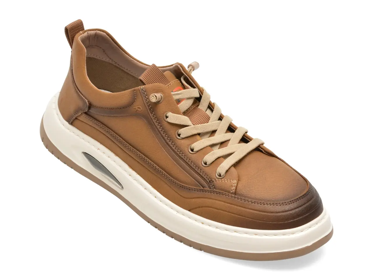 Pantofi sport BITE THE BULLET maro, 86050, din piele naturala