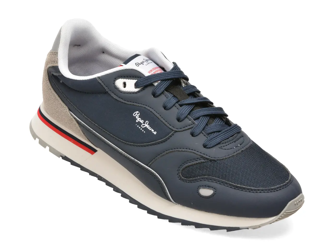 Pantofi sport PEPE JEANS bleumarin, MS40033, din piele ecologica