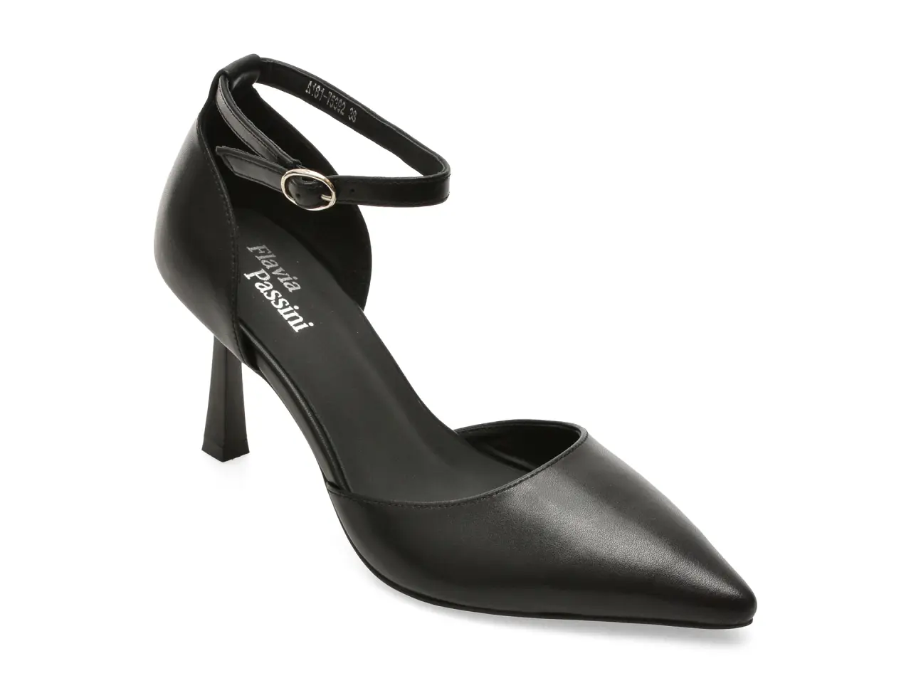 Pantofi eleganti FLAVIA PASSINI negri, A181, din piele naturala
