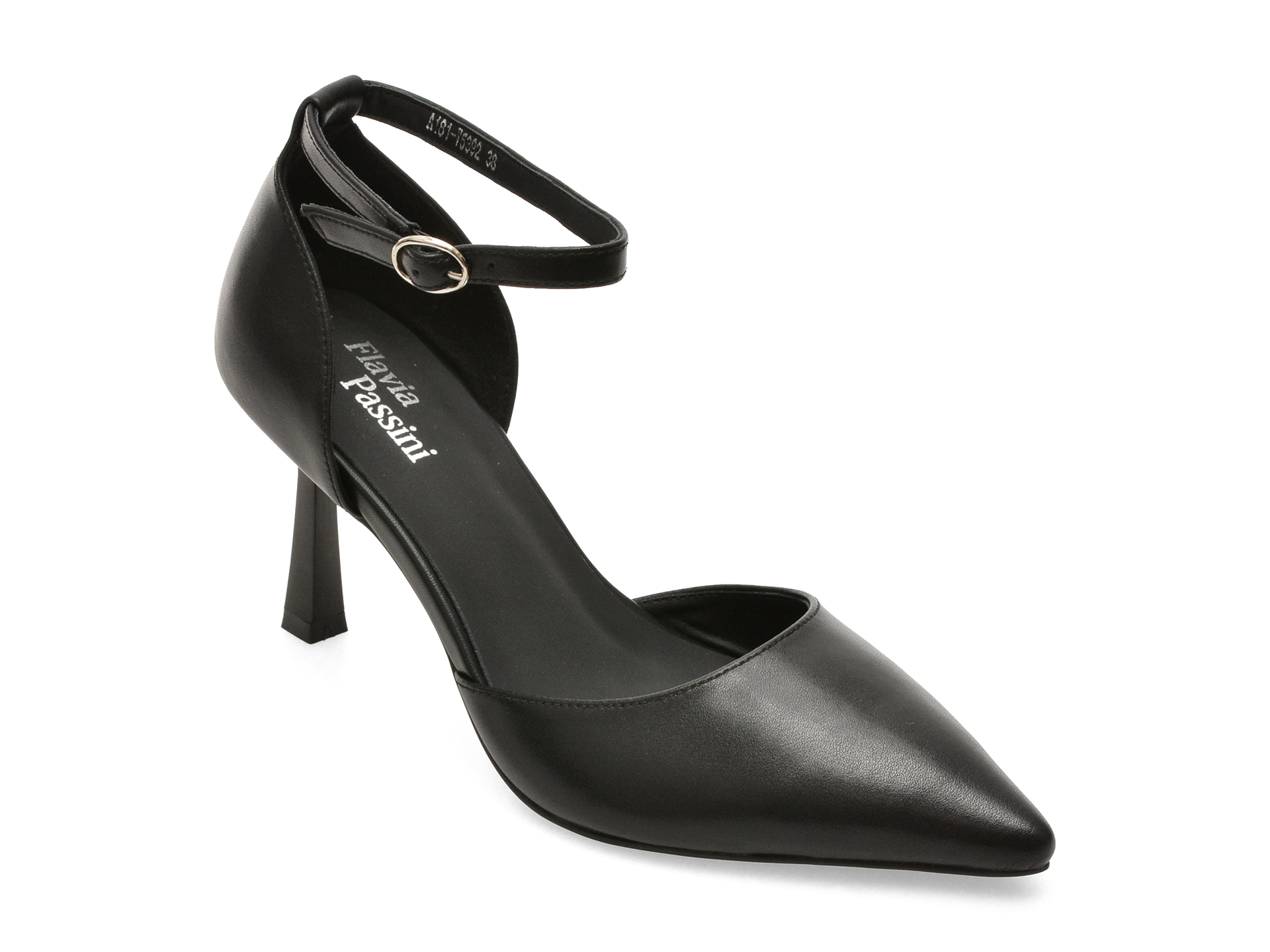 Pantofi eleganti FLAVIA PASSINI negri, A181, din piele naturala