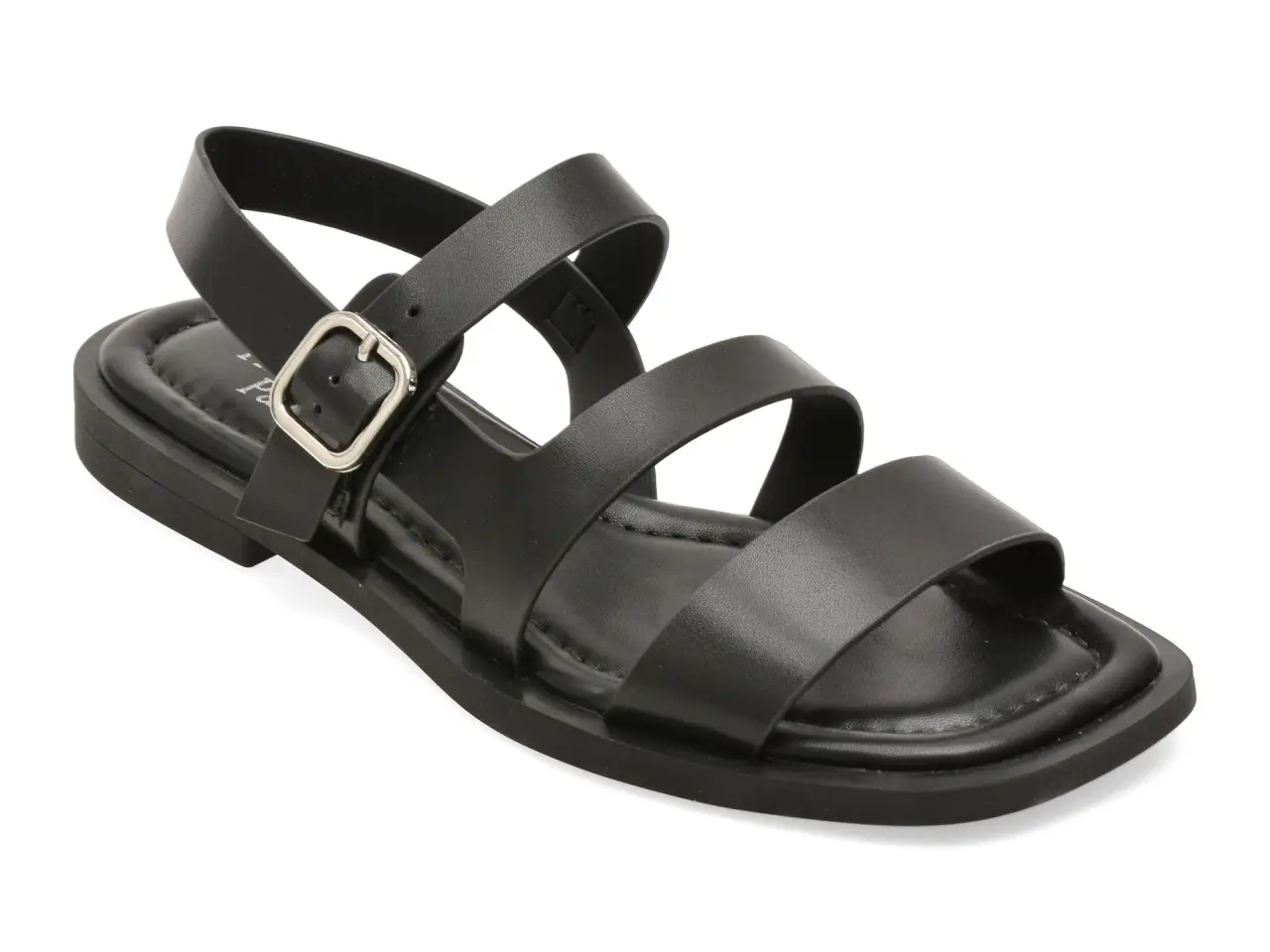 Sandale FLAVIA PASSINI negre, X792, din piele naturala