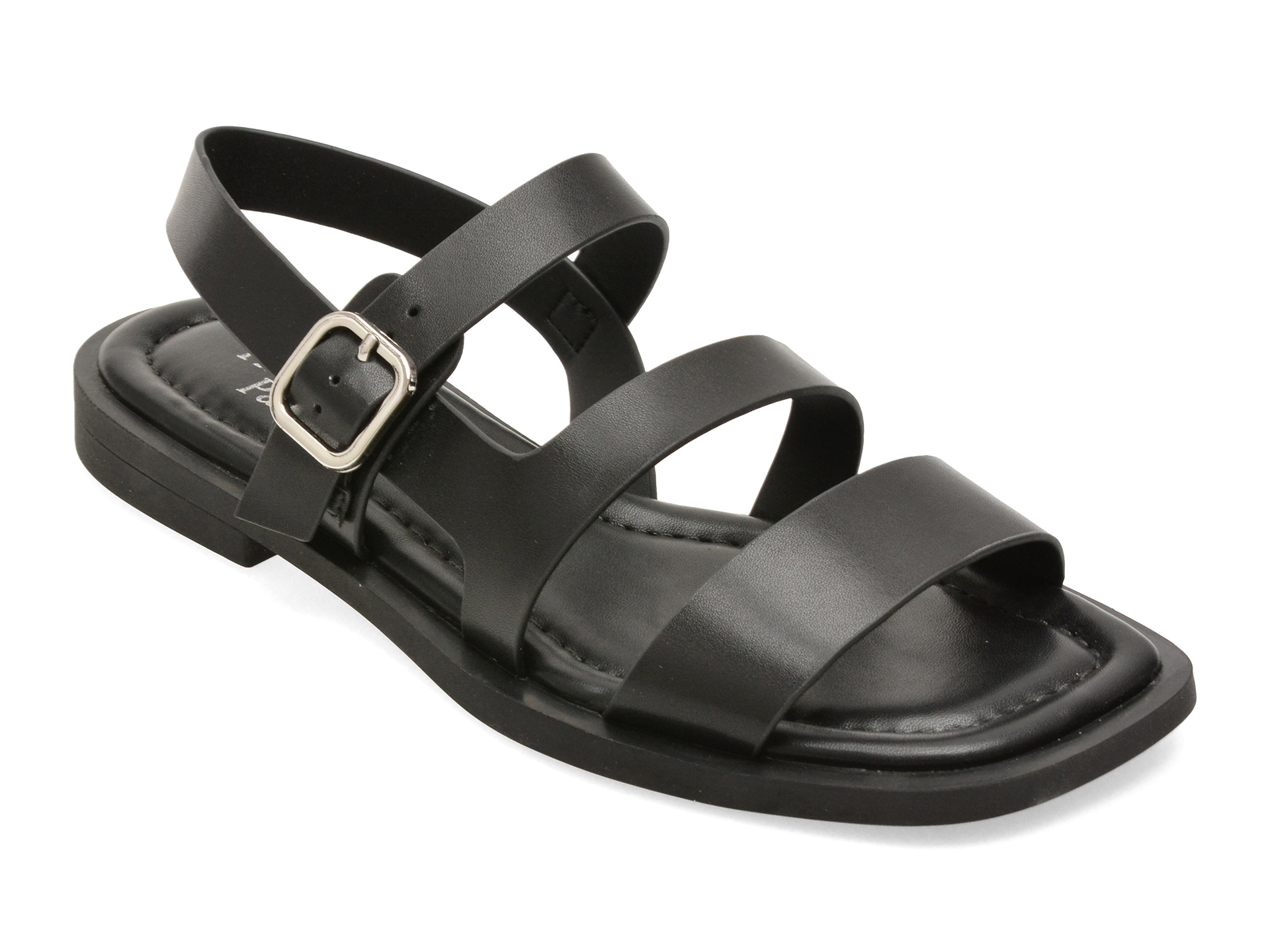 Sandale FLAVIA PASSINI negre, X792, din piele naturala