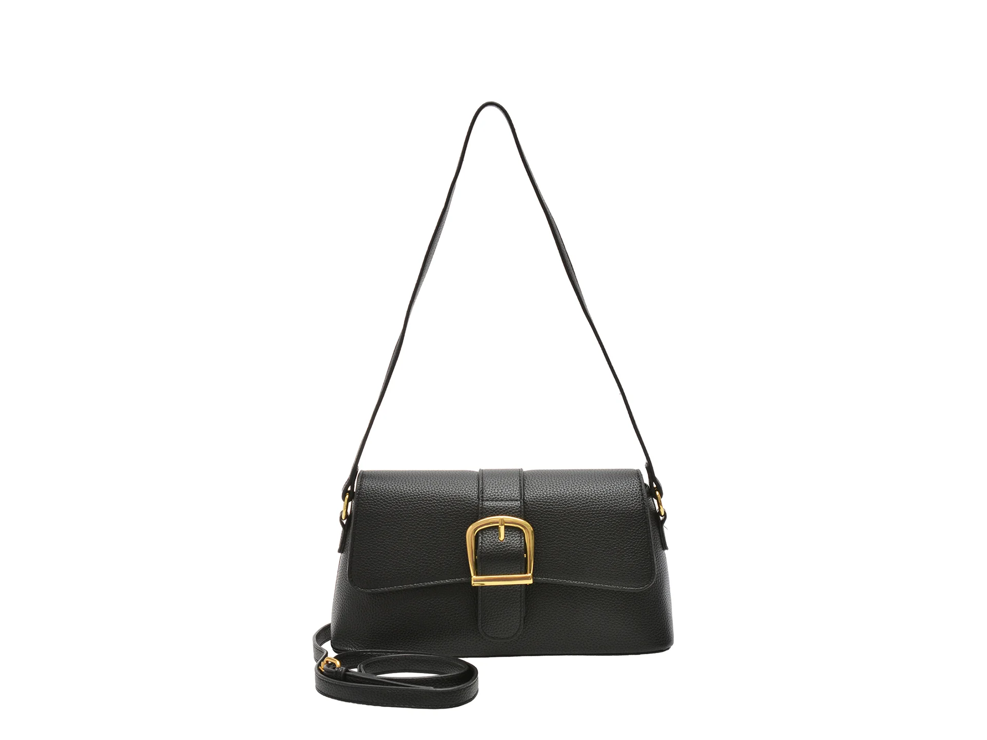 Geanta FLAVIA PASSINI neagra, 2302, din piele ecologica