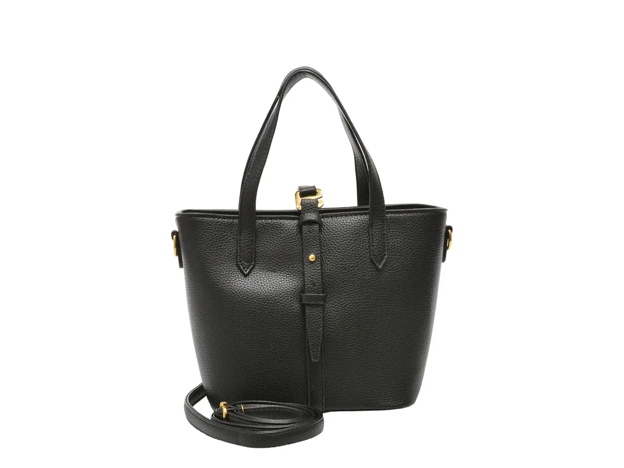 Geanta FLAVIA PASSINI neagra, 6803, din piele ecologica