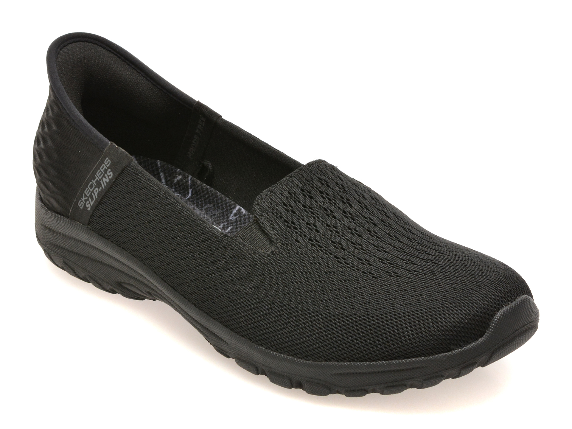 Pantofi sport SKECHERS negri, REGGAE FEST 2.0, din material textil