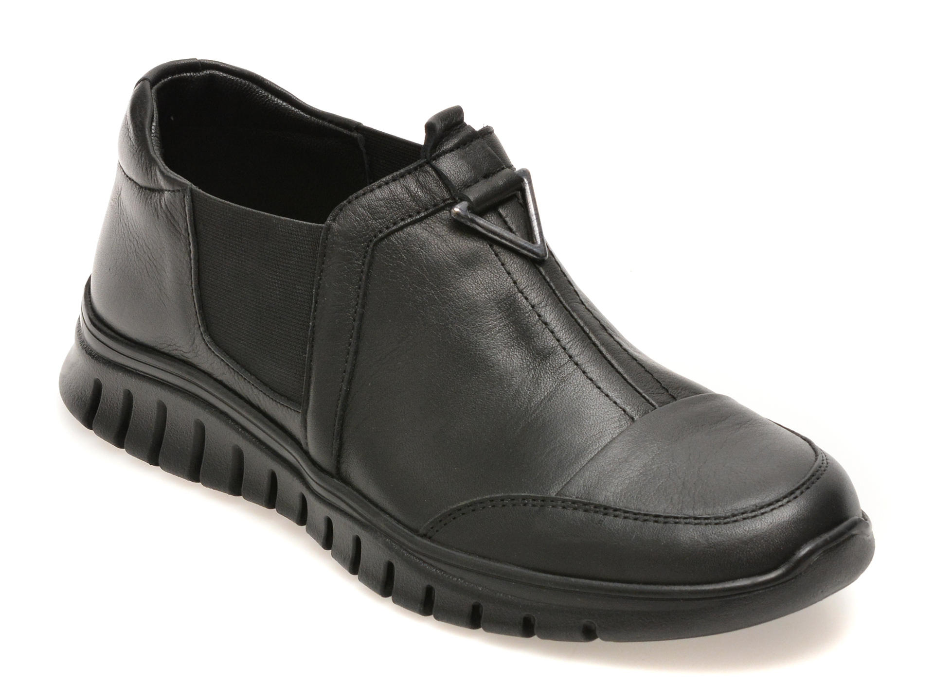 Pantofi FLAVIA PASSINI negri, EV2888, din piele naturala