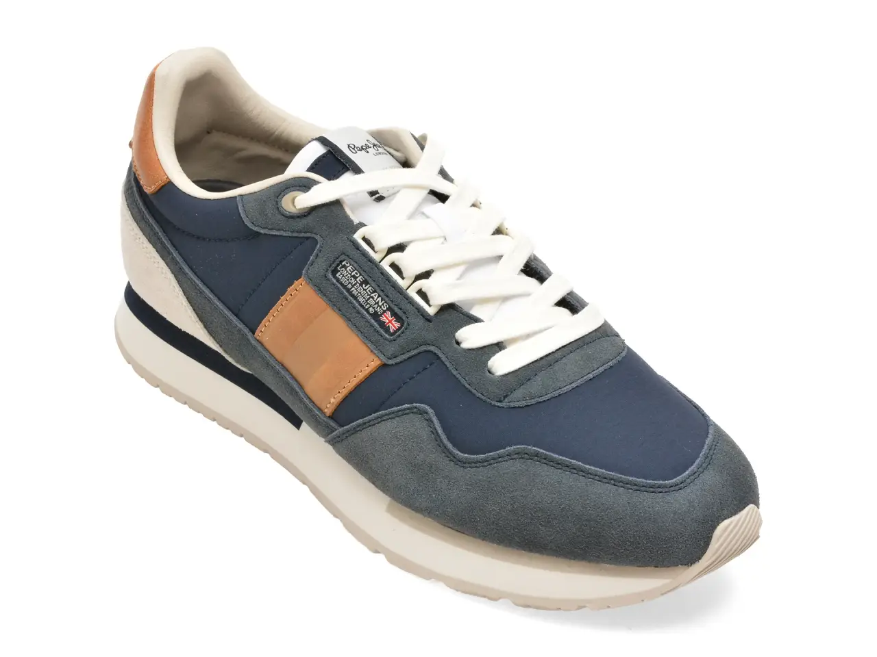Pantofi sport PEPE JEANS bleumarin, MS40024, din material textil