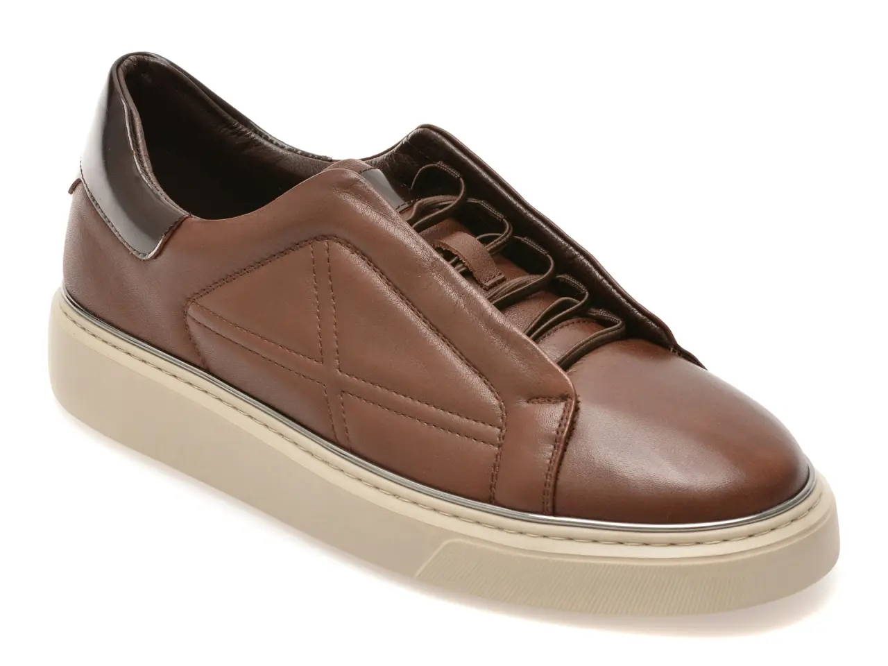 Pantofi sport EPICA maro, NV150, din piele naturala