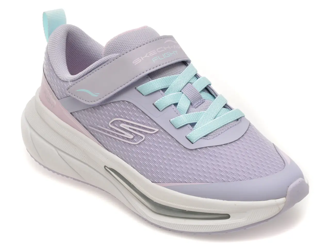Pantofi sport SKECHERS mov, SKECH-AIR FLIGHT, din material textil