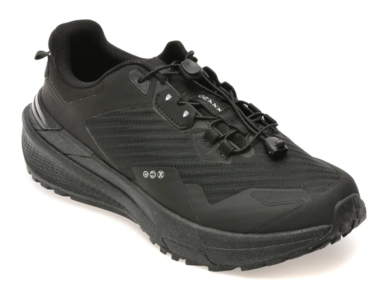 Pantofi sport GRYXX negri, 35808, din material textil