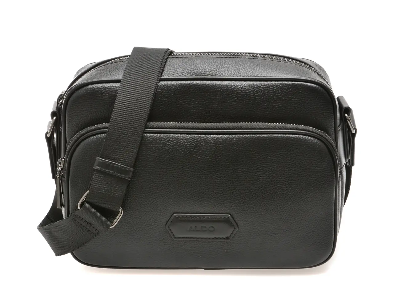 Geanta ALDO neagra, LARDOWYN 001, din piele ecologica