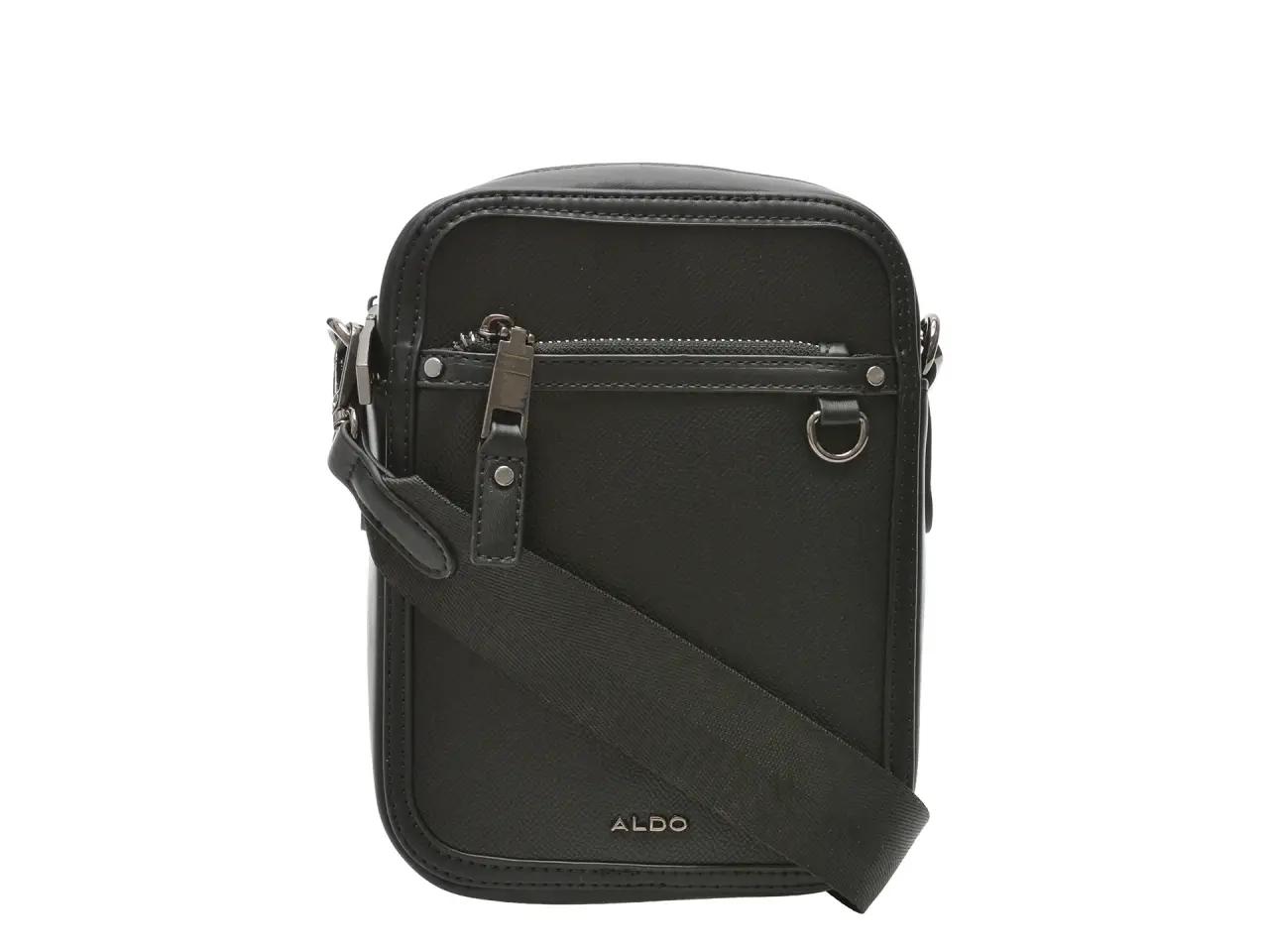 Borseta ALDO neagra, CLUBLIFE 009, din piele ecologica