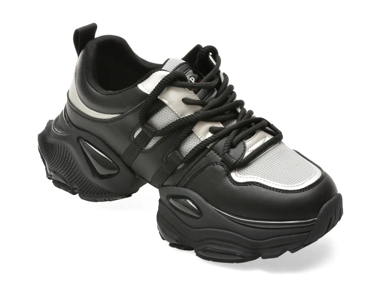 Pantofi sport FLAVIA PASSINI negri, 6890, din piele naturala