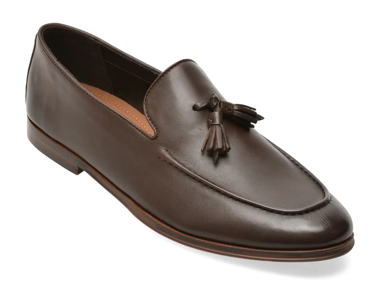 Mocasini eleganti ALDO maro, ODMOTTO 204, din piele intoarsa