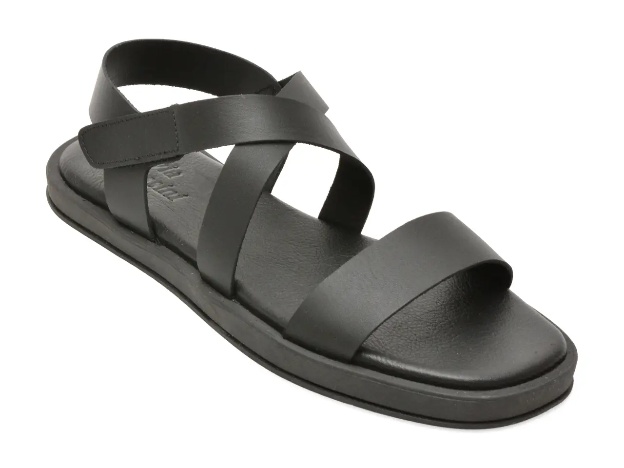 Sandale FLAVIA PASSINI negre, 202685, din piele naturala