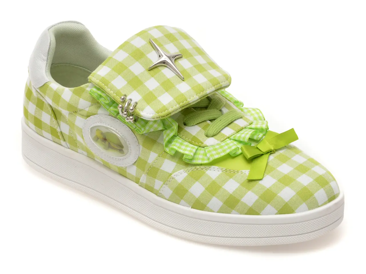 Pantofi sport GRYXX verzi, QS925, din material textil