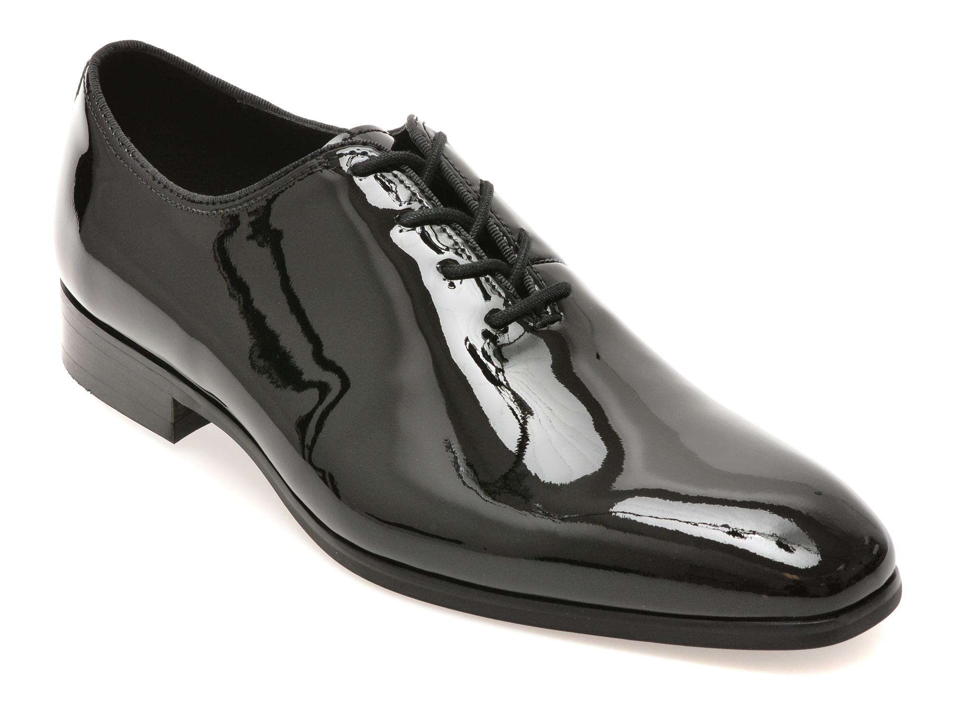Pantofi eleganti ALDO negri, DEVITO 001, din piele naturala lacuita