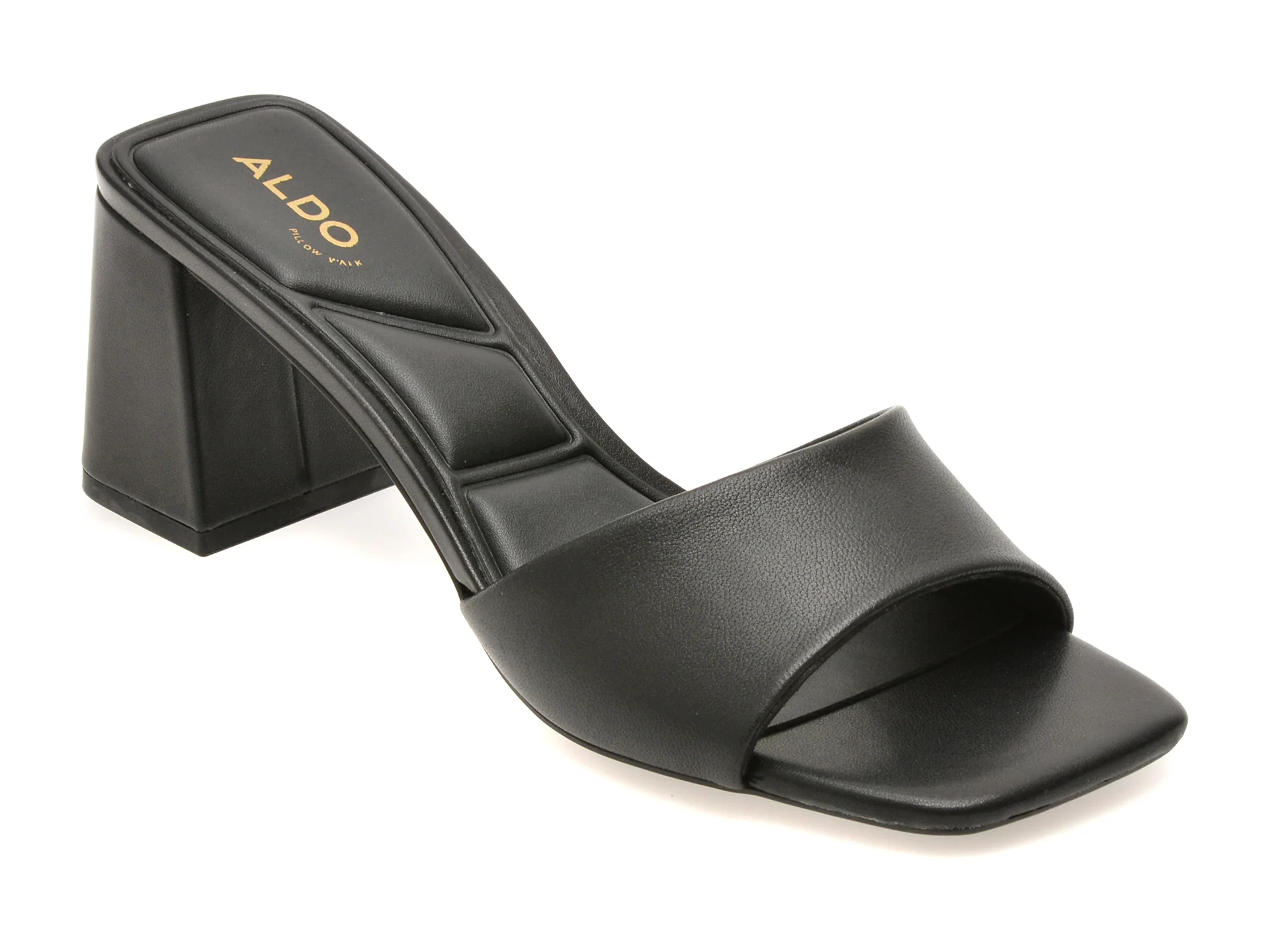 Papuci eleganti ALDO negri, TISHA 001, din piele naturala