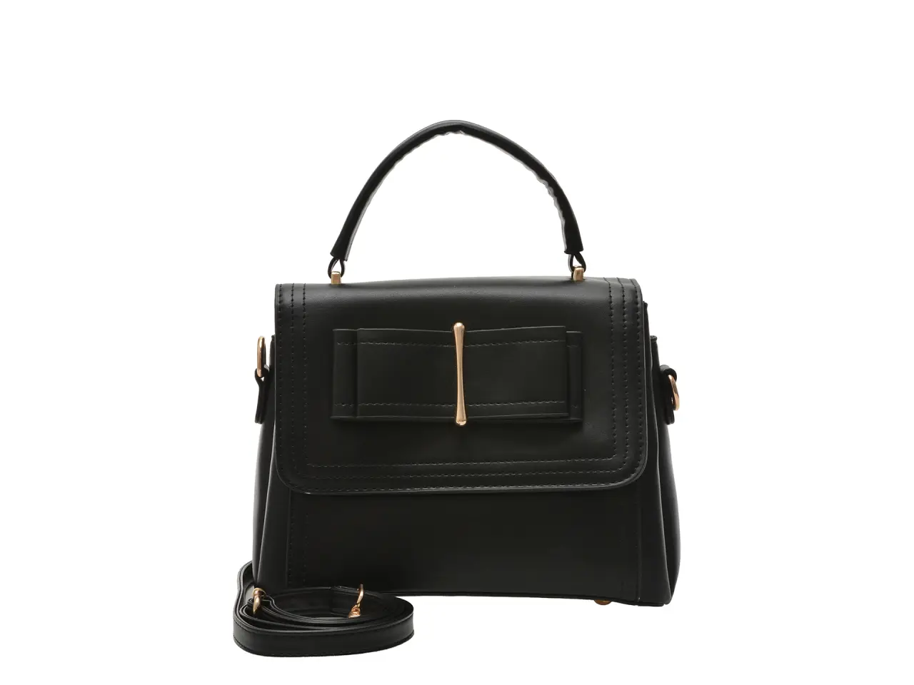 Geanta FLAVIA PASSINI neagra, 96742, din piele ecologica