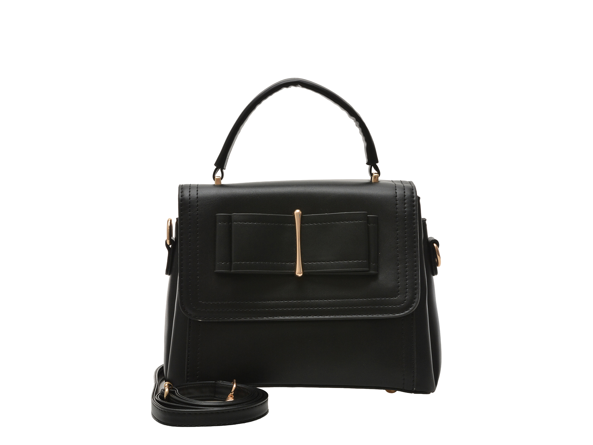 Geanta FLAVIA PASSINI neagra, 96742, din piele ecologica