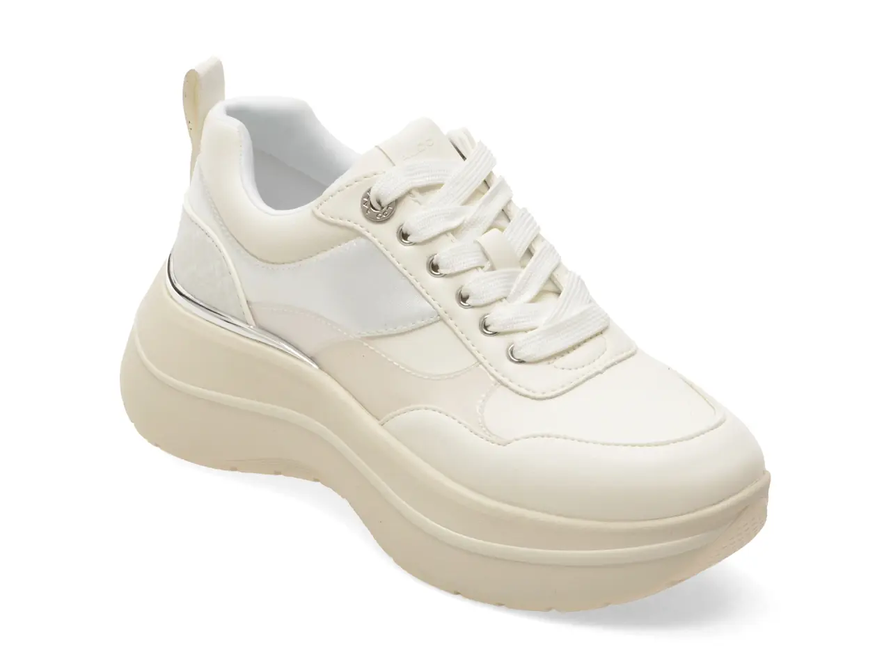 Pantofi sport ALDO albi, ETIENE 100, din piele ecologica