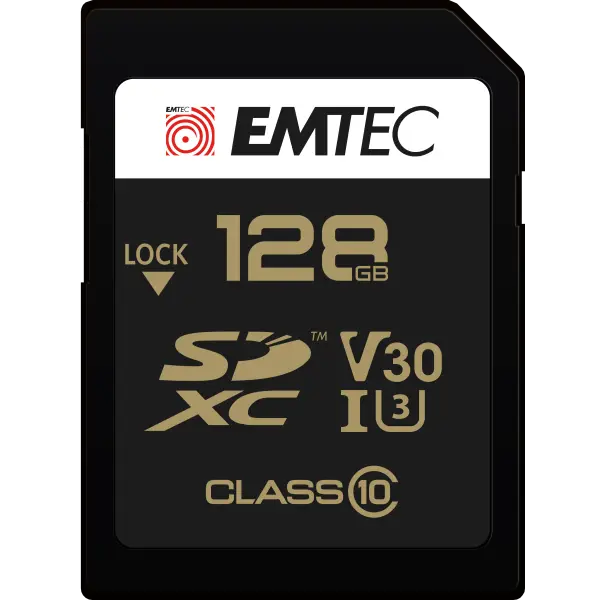 Card Memorie SDXC Emtec SpeedIn Pro, 128Gb, Clasa 10 / UHS-1 U3 ECMSD128GXC10SP