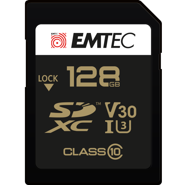 Card Memorie SDXC Emtec SpeedIn Pro, 128Gb, Clasa 10 / UHS-1 U3 ECMSD128GXC10SP