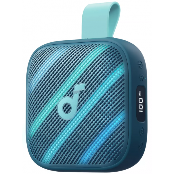 Boxa Portabila Bluetooth Anker Soundcore Boom Go 3i, 15W, TWS, RGB, Waterproof, Albastra D5103030