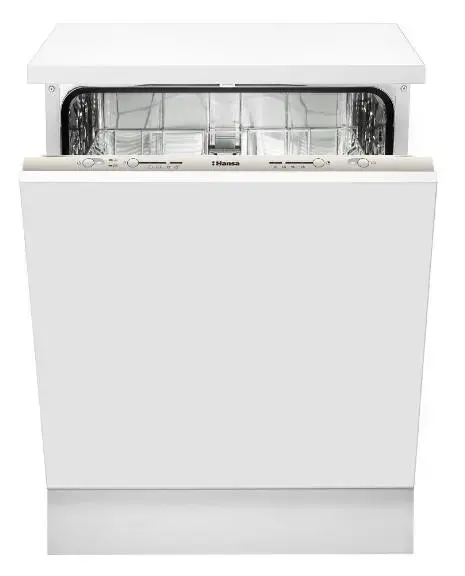 Masina de spalat vase incoporabila Hansa ZIM634B, 12 seturi, 4 programe (Alb)