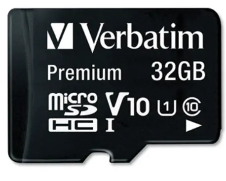 Card de memorie Verbatim 44083, microSDHC, 32 GB, Clasa 10 + Adaptor SD
