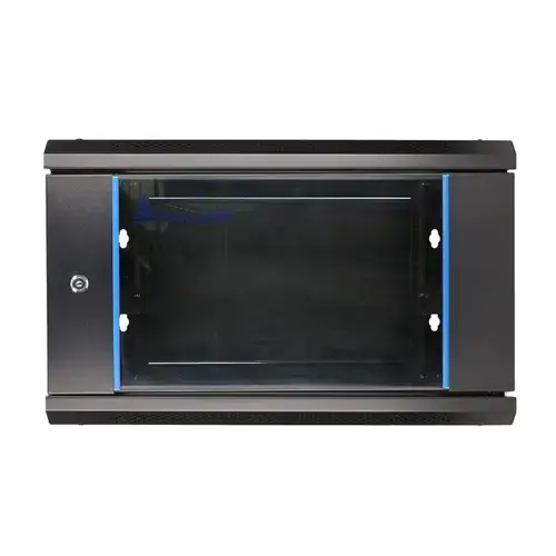 Dulap montat pe perete , Extralink , 6U 600X600 , negru