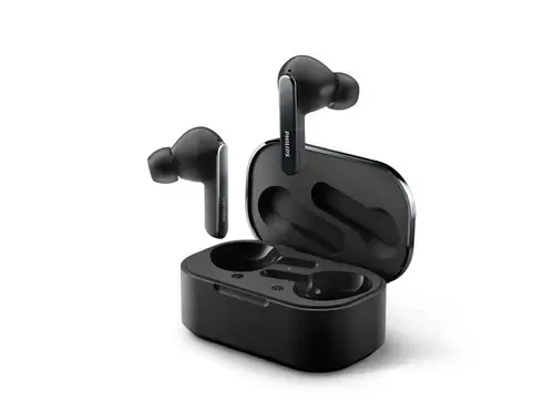 Casti True Wireless Philips TAT5506BK/00, ANC, IPX5, Bluetooth (Negru)