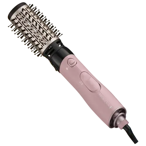 Perie cu aer cald Remington Coconut Smooth AS5901, 1000 W, Invelis ceramic cu cocos, Ionizare, 2 perii (Roz)