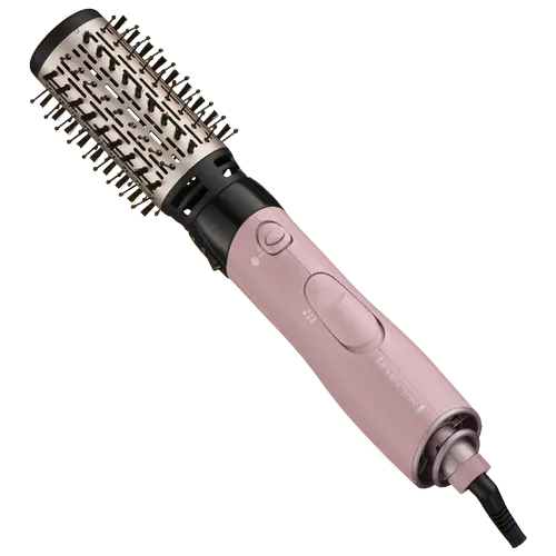 Perie cu aer cald Remington Coconut Smooth AS5901, 1000 W, Invelis ceramic cu cocos, Ionizare, 2 perii (Roz)