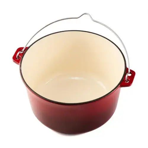Ceaun din  fonta COOKING  BY HEINNER HR-HYCC-25P, emailat, 25 X 14 CM, 5 L