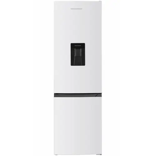 Combina frigorifica Heinner HC-HM262WDE++, 260 l, Control electronic, Dozator de apa, Iluminare LED, Usi reversibile, Clasa E, H 180 cm (Alb)