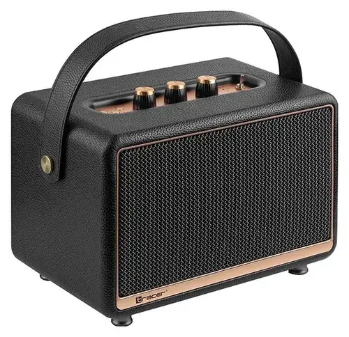 Boxa Portabila Tracer M30 TWS Bluetooth, 30 W, Bluetooth 5.0, Autonomie 12 ore, Slot microSD, Radio FM (Negru)