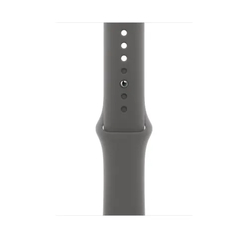 Curea Smartwatch Apple MXLX3ZM/A pentru Watch 46mm, Sport Band, S/M (Gri)