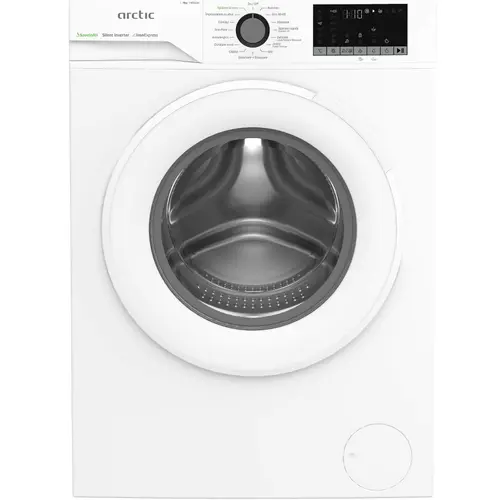 Masina de spalat rufe Arctic APLM2WFSU29412W, 9 kg, 1400 RPM, Clasa A, Motor Silent Inverter, ExtraSteam, IronExpress, Fast/Intensive, Steam, WaterMode, Child Lock, Add-In (Alb)